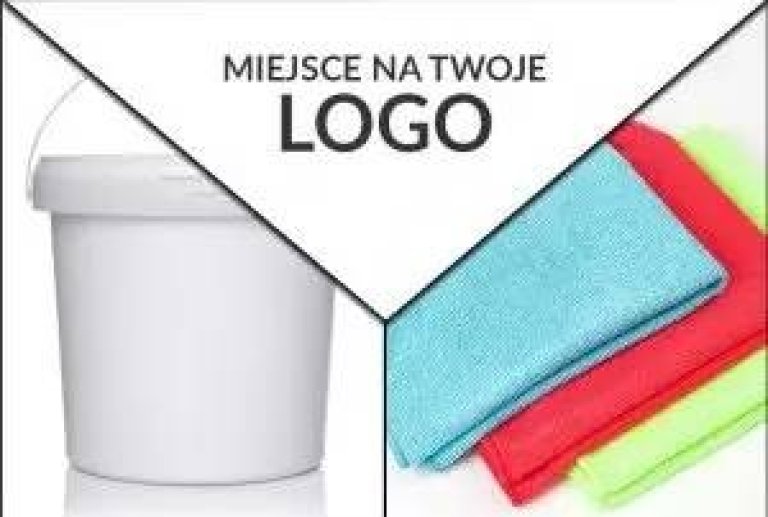 wiadro i ręcznik