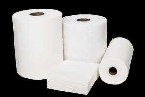 biały papier toaletowy